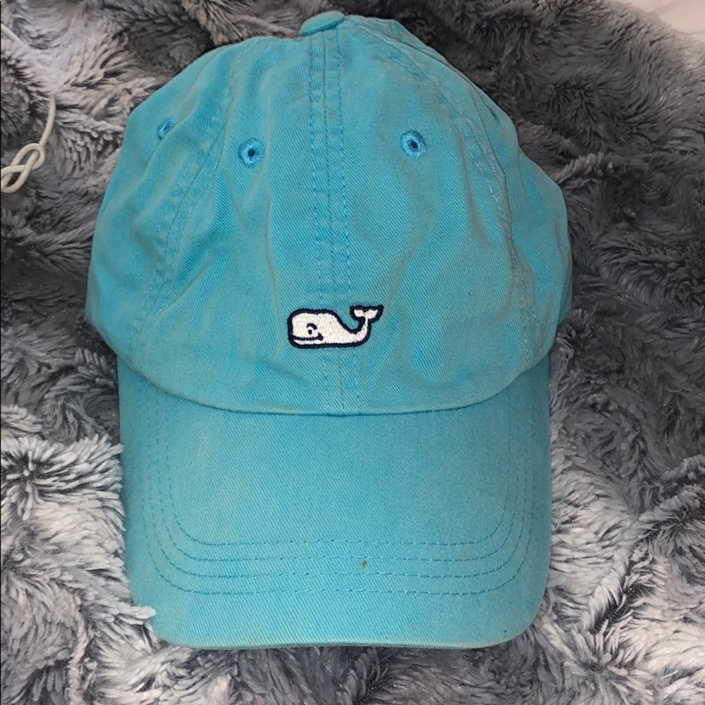 Vineyard Vines hat, blue with white whale